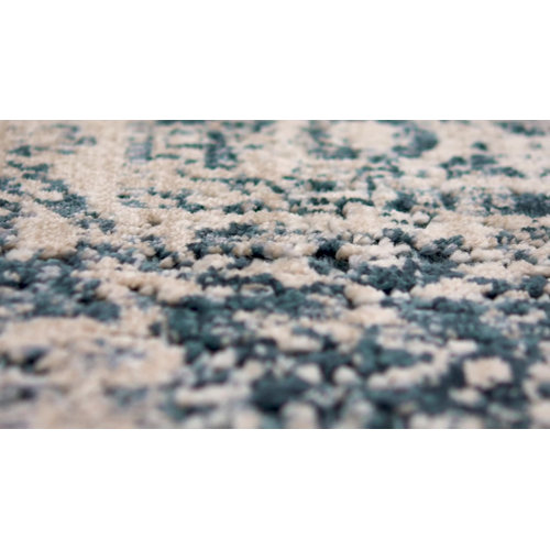 Three Posts™ Lapointe Oriental Dark Blue/Beige Area Rug & Reviews Wayfair